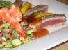 Tuna With Apricot Chipotle Glaze