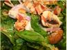 Warm Spinach Salad With Pancetta and Gorgonzola Dressing