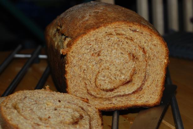 Rustic Wheat Cinnamon Raisin Bread. Photo by Katzen