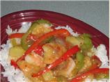 Sweet and Sour Stir-Fried Shrimp