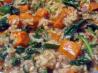 Roasted Pumpkin and Spinach Risotto