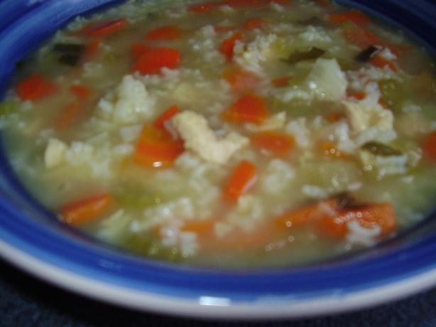Chicken & Rice Soup. Photo by NoraMarie