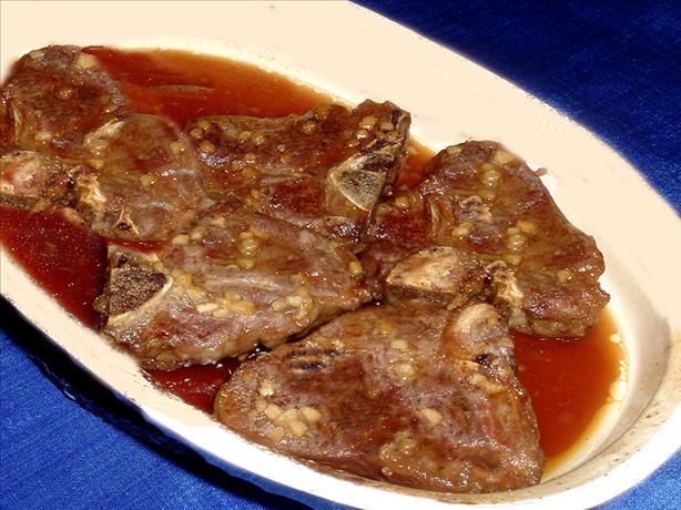 Braised Lamb Chops. Photo by Bergy