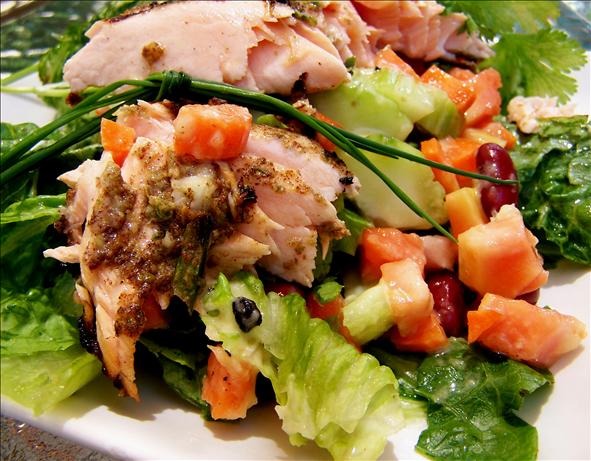 The Kitchen Tourists are Jerks for This Salmon Salad!. Photo by Rita~