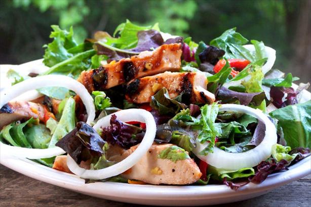 Ginger Marmalade Grilled Chicken Salad. Photo by NcMysteryShopper