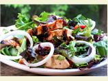 Ginger Marmalade Grilled Chicken Salad
