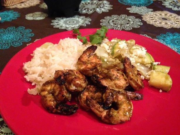 Oaxacan Grilled Shrimp. Photo by Cocinero383