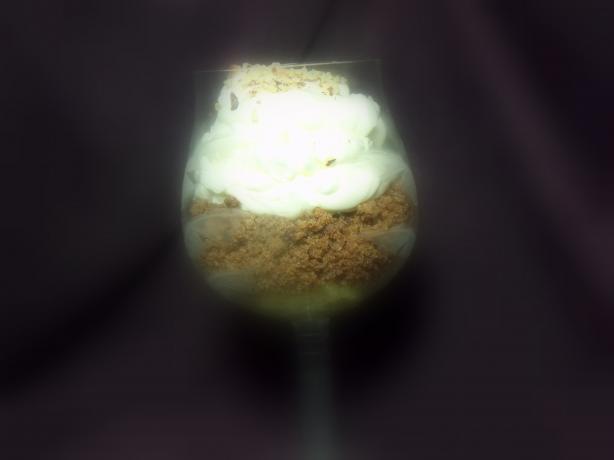 Peasant Girls in the Mist - Scandinavian Apple and Cream Pudding. Photo by Darkhunter