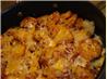 Fried Potatoes With Chile Sauce. Recipe by pattikay in L.A.