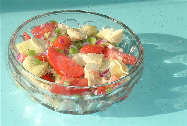 Marinated Artichoke Salad. Photo by Bergy