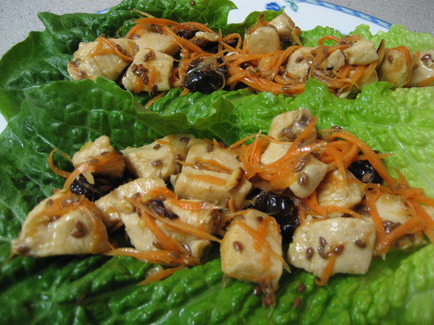 Cherry Chicken Lettuce Wraps. Photo by Maggie, Cooking