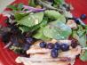 Spinach Salad With Grilled Chicken & Blueberries