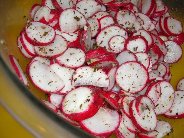 Radish Salad. Photo by Chef*Lee