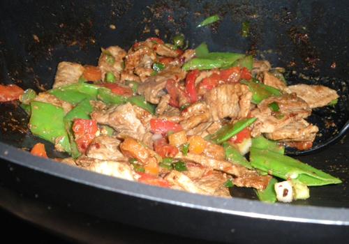 Teriyaki Pork Stir Fry. Photo by Bergy