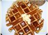 Belgian Waffles. Recipe by Nikki Kate