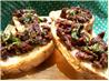 Sun-Dried Tomato and Basil Crostini
