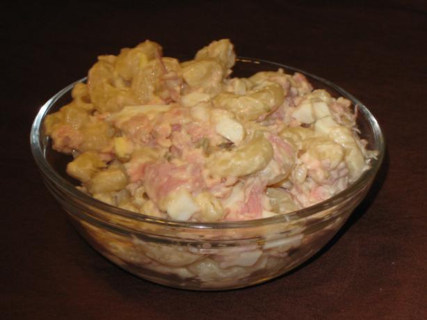 Ham Pasta Salad. Photo by Ycooks2