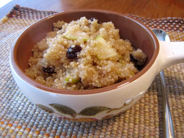 Hot Quinoa Breakfast With Fruits. Photo by loof