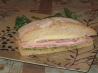Pesto Focaccia Sandwich for Six. Recipe by Kizzikate