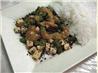Green Beans & Tofu With Crunchy Thai Peanut Sauce