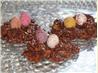 Chocolate Easter Nests. Recipe by NancyRob