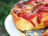 Caramelized Vegetable and Polenta Cake. Recipe by JustJanS
