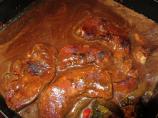Pork Steak Bake in Mushroom Sauce