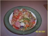 Cabbage Kielbasa Skillet