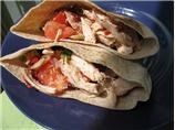 Little Italy Chicken Pitas With Sun-Dried Tomato Vinaigrette