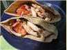 Little Italy Chicken Pitas With Sun-Dried Tomato Vinaigrette. Recipe by rickoholic83