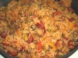 Spicy Cajun Chicken and Sausage Jambalaya