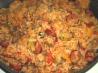 Spicy Cajun Chicken and Sausage Jambalaya. Recipe by SueVM