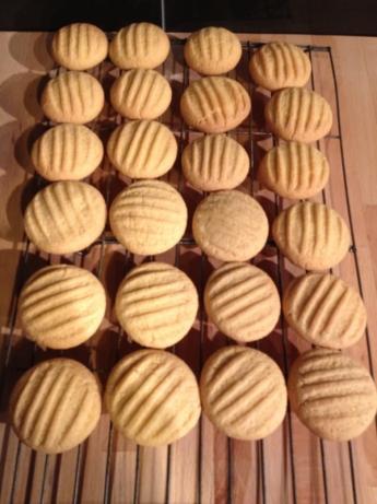 Custard Powder Biscuits (Cookies). Photo by Dips Leicester