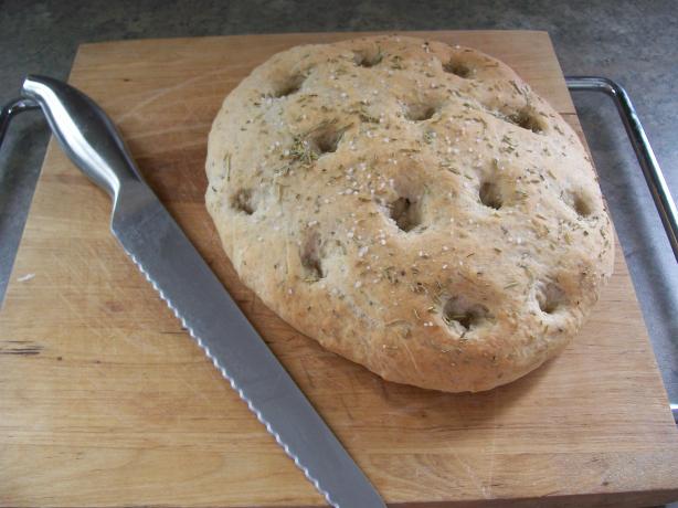 Focaccia (Using Bread Machine for the Dough). Photo by * Pamela *