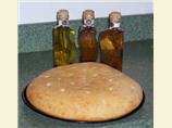 Focaccia (Using Bread Machine for the Dough). Photo by ratherbebaking