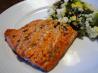 White Wine Grilled Salmon