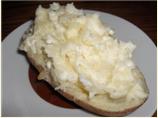 Twice Baked Potatoes/ Microwave