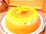 Party Wrapped Angel Food Cake