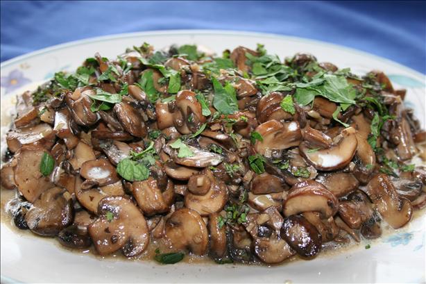 Louis Xiv Luxurious Sauteed Mushrooms. Photo by Kymmarie