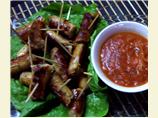 Sausages With Hot Dip Sauce
