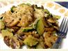 Pasta-Zucchini-Mushroom Toss With Garlic-Herb Sauce for One