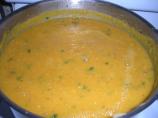 Pumpkin (Squash), Leek, Bean and Bacon Soup. Photo by Sonya01