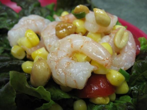 Shrimp and Corn Salad. Photo by MsSally