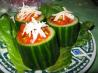 Garden Salad Cucumber Cups