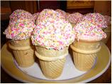 Chocolate Cupcake Cones