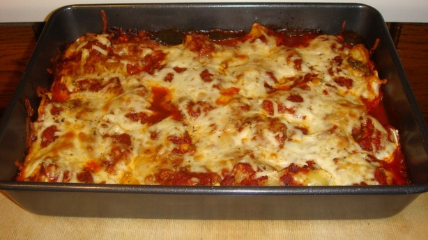 Baked Ravioli. Photo by Cookie in Ontario Baked Ravioli. Photo by Cookie in Ontario