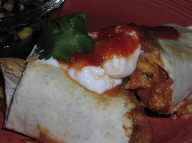 Baked Turkey and Jack Cheese Chimichangas - Weight Watchers. Photo by TeresaS