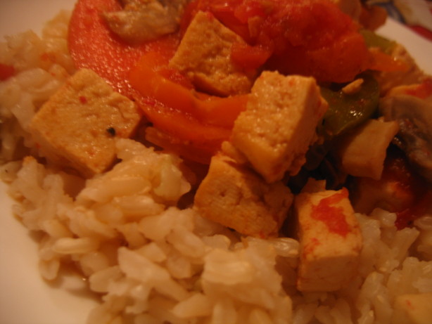 Tofu and Vegetable Stir Fry (Ww Core). Photo by White Rose Child