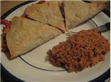 Vegan Black Bean Quesadillas