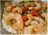 Bev's Jazzed-Up Cashew Shrimp. Recipe by Bev